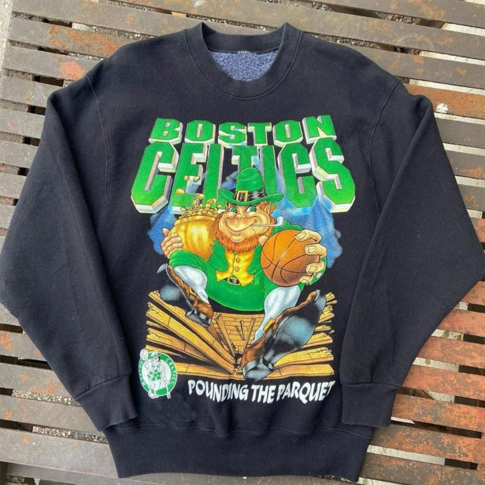 Vintage NBA Boston Celtics Shirt, Vintage Basketball Tee, Unisex TShirt Sweatshi